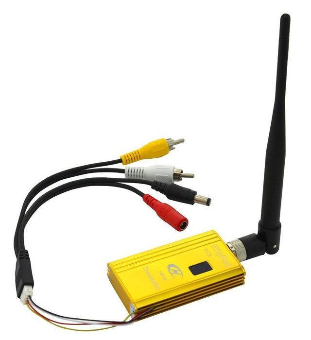 RipaFire FPV 1.2G 1500mW 8CH 1.2GHz Wireless Digital Audio Video AV Transmitter Receiver System Set N3