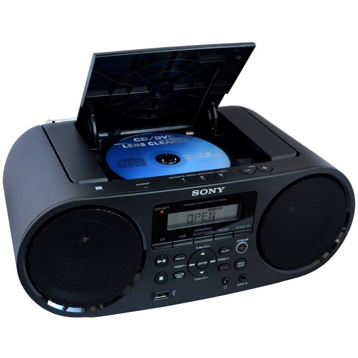 Sony Bluetooth & NFC (Near Field Communications) MP3 CD/CD-R/RW Portable MEGA BASS Stereo Boombox with Digital... N5