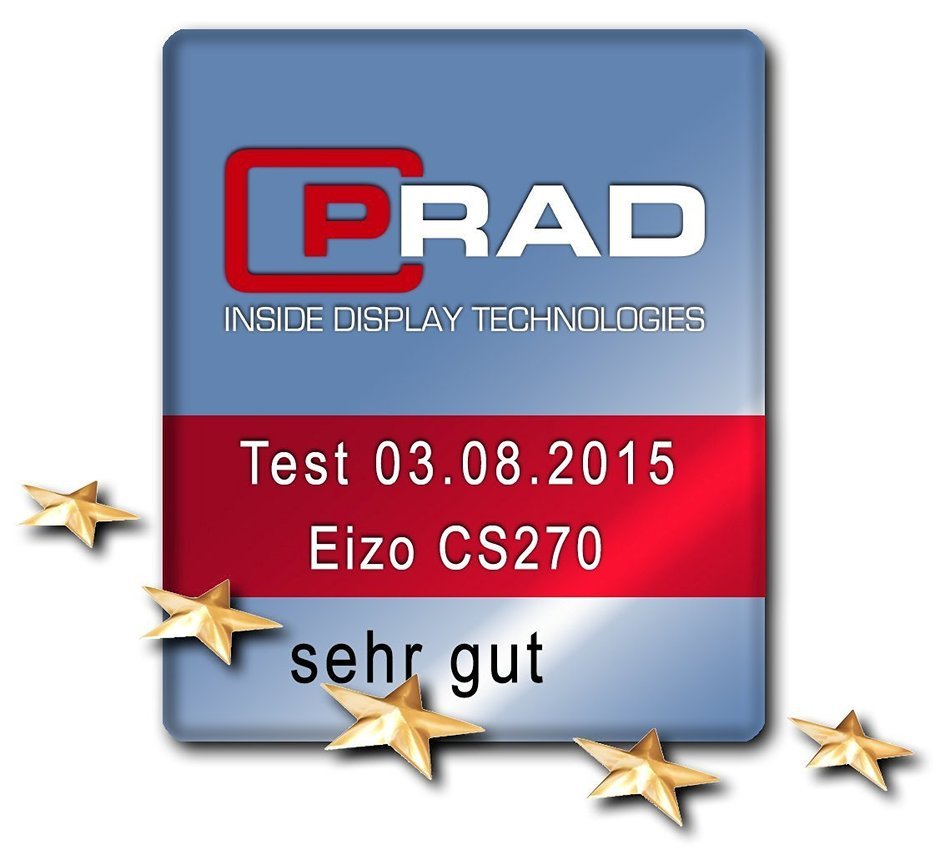 EIZO ColorEdge CS270 27" Hardware Calibration IPS Monitor 2560x1440 (CS270-BK-CN) N2