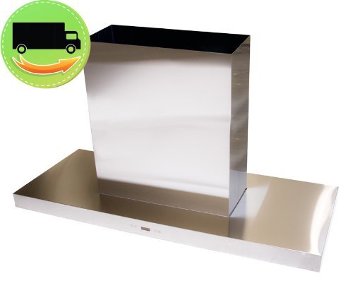 48" 1100 CFM Convertible Island Range Hood