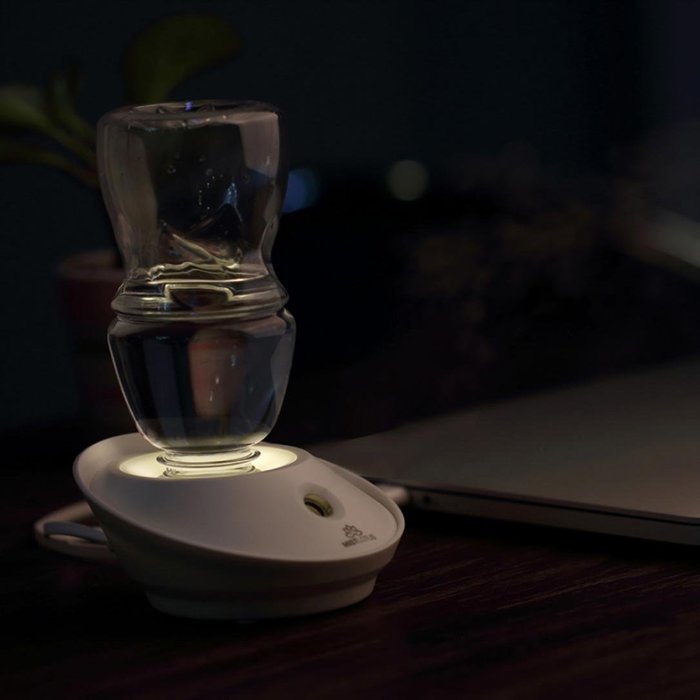 Alonea USB Mini Bottle Cap Humidifier Office Air Diffuser (Green) N14