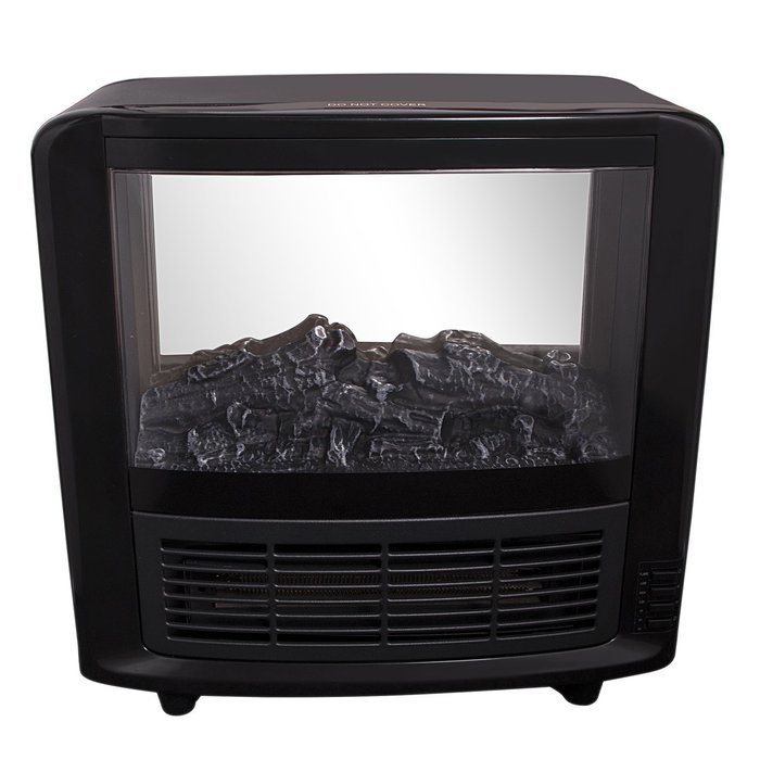 Bestmart INC 1500w Black Mechanical Version Wire Heating Portable Fireplace N8