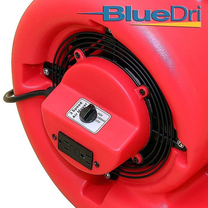 BlueDri RestoPack1 includes 4x 76 Pint PPD Stackable Commercial Dehumidifiers 60x 1/3 HP 3 Speed 2.9 Amp One-29... N4