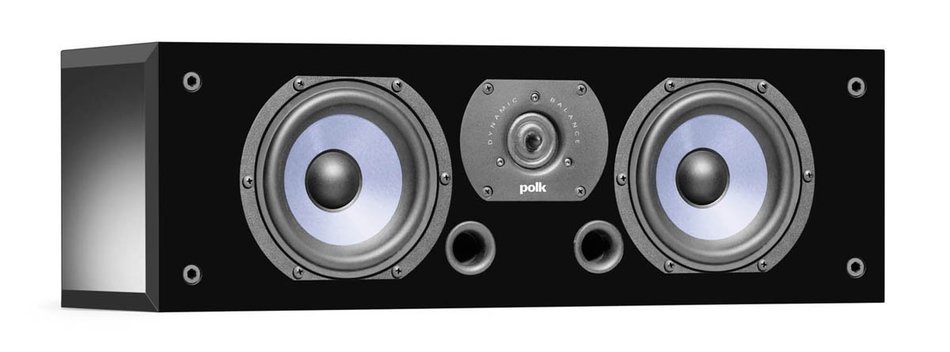 Polk Audio LSiC High-Definition Center-Channel Speaker (Single, Black)