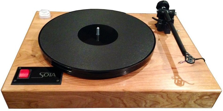 SOTA COMET Turntable with REGA S-303 tonearm-Genuine Cherry finish-Made in USA! N4