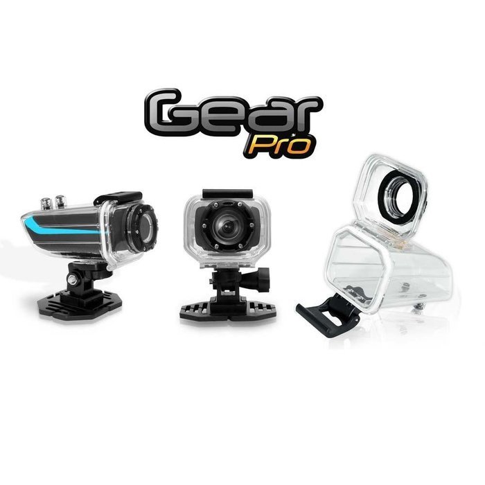Sound Around GDV786GBK HD Video Recording Gear Pro Ryder Plus Action Cam, GPS Tracking Software, Full HD 1080p... N3