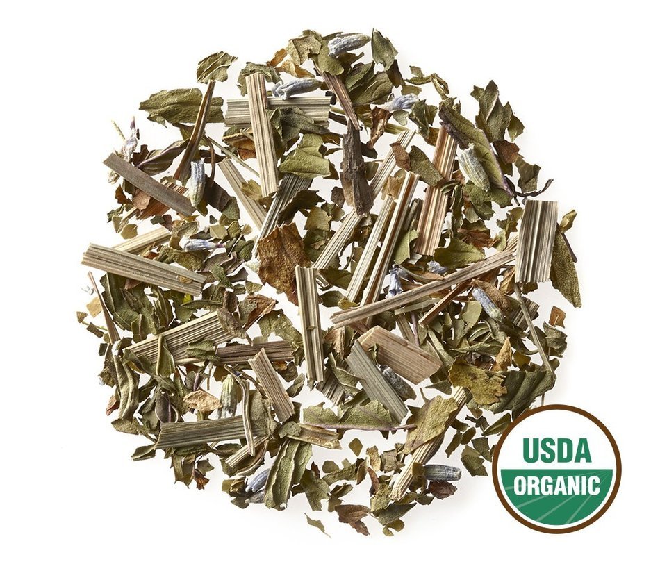 Golden Moon Loose Leaf Organic Herbal Tea Sampler Gift Set (48 Servings of Tea) N3