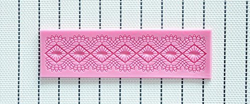 Flower Instant Lace Mold Cake Mold Silicone Baking Tools Kitchen Accessories Decorations for Cakes Fondant (1piece) N4