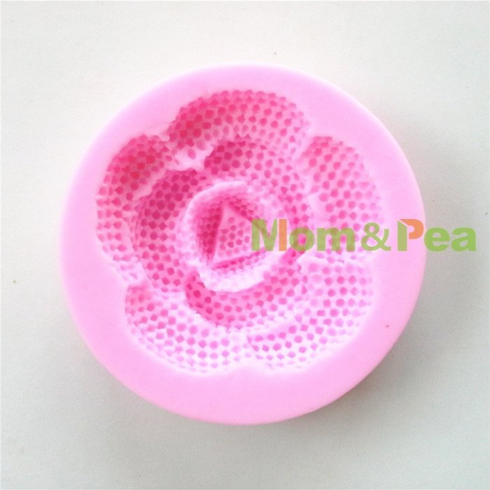 Mom&pea 0635 Flower Shaped Silicone Mould for Fondant Cake Sugar Paste Cake Decoration 3d Cake Toppers Mold 5.7...