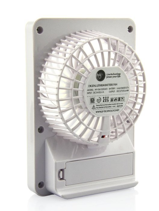 Momoday&reg; Electric Personal Fan Mini Air Conditioner Portable fan Rechargeable Fan 3 Speeds Desktop Summer Cooler... N11