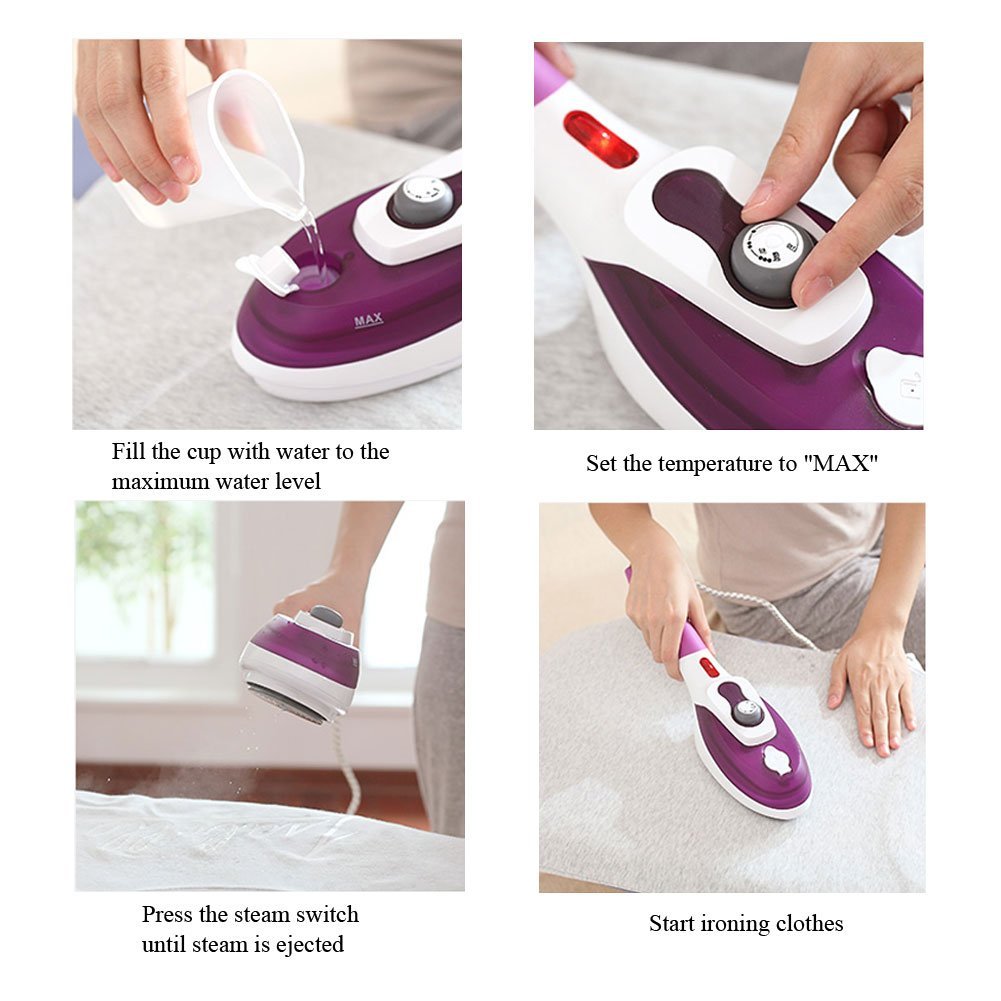 Handheld Steamer Portable Garment Steamer Mini Travel Steam Iron ...