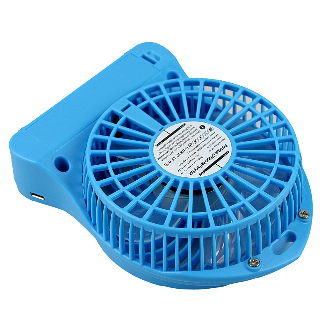 Mini Lithium Battery Fan Summer Portable Super Big Wind Operated Desk ...