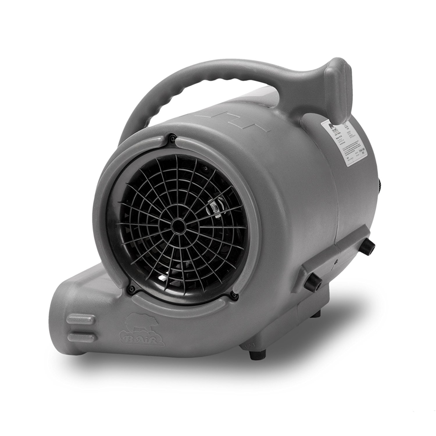 B-Air VP-50 GREY ETL 1/2 Hp ETL Certified Vent Commercial Air Mover ...