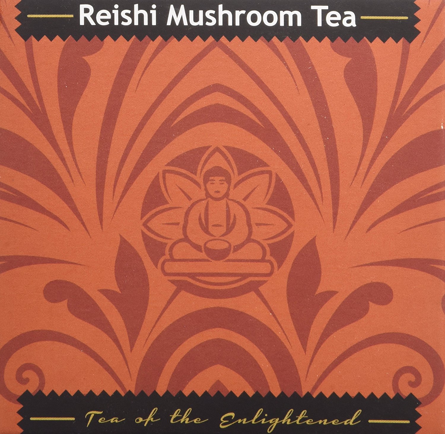 Reishi Mushroom Tea Organic Herbs 18 Bleach Free Tea Bags N3 free