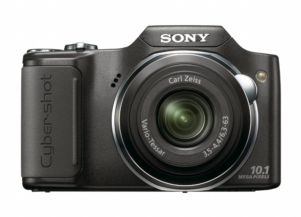 Sony Cyber-shot DSC-H20/B 10.1 MP Digital Camera With 10x Optical Zoom ...