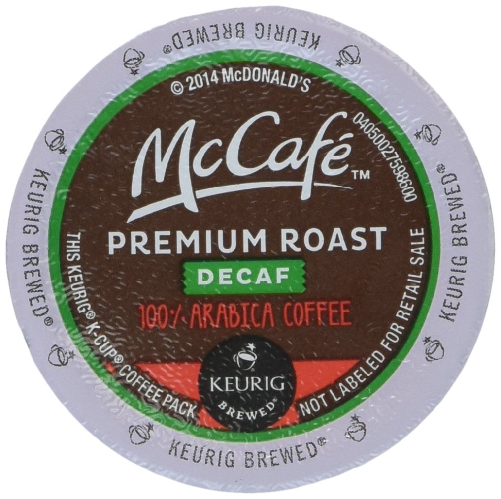McCafé Decaf Premium Roast Medium K-cup Packs, 6.2 Oz - 18 Count (Pack ...