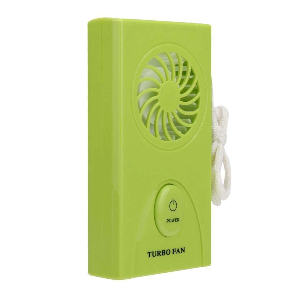 Coper portable handheld mini air conditioner cooler fan battery pink