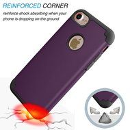 iPhone 7 Case, [4.7 Inch] HLCT Slim Fit Thin, Soft Interior Silicone Bumper &amp; Hard PC Back, Shock-Absorption Hybrid...