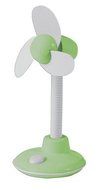 Livion Tc-030 Battery Operated Desk Fan, 6", 1 Speed, Light Green