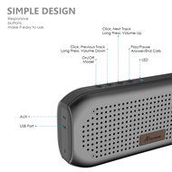 Honstek&nbsp;K5 Portable Wireless 4.0 Bluetooth Speaker, Compact Lightweight Waterproof Outdoor Speaker with Dual Driver...