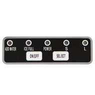 Rosewill Stainless Steel Portable Ice Maker 26.5 lb Per Day, RHIM-15001, White Top