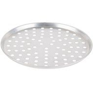 American Metalcraft A2013P 13" x 1/2" Perforated Standard Weight Aluminum Tapered / Nesting Pizza Pan N2