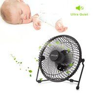 OPOLAR F501 Desktop USB Fan with Upgraded 6 Inch Blades, Enhanced Airflow, Lower Noise, Metal Design, USB Powered... N17