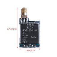 TS5823 5.8G 200mW 32Channel Mini Wireless AV Transmitter Module for FPV