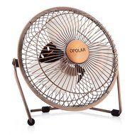 OPOLAR F501 Desktop USB Fan with Upgraded 6 Inch Blades, Enhanced Airflow, Lower Noise, Metal Design, USB Powered... N18