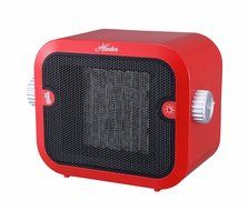 Hunter PC-003RD Retro Ceramic Space Heater (Red) N2