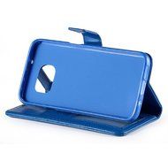 Galaxy S7 Edge Case, HLCT PU Leather Case, With Soft TPU Protective Bumper, Built-In Kickstand, Cash And Card... N3