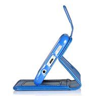 Galaxy S7 Edge Case, HLCT PU Leather Case, With Soft TPU Protective Bumper, Built-In Kickstand, Cash And Card... N4