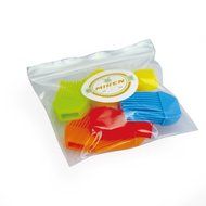 MIREN 4-pack Silicone Basting Brush, Pastry Brush, Grill BBQ Brush, Multi-use Brush, 4 Colors(Red, Yellow, Blue... N9