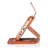 Galaxy S7 Edge Case, HLCT PU Leather Case, With Soft TPU Protective Bumper, Built-In Kickstand, Cash And Card... N5