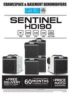 AlorAir Basement / Crawlspace Dehumidifiers (55 Pint) N18