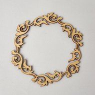 Wooden Veneer Shape Vintage Mix Style Wood Head ring Woodchips Scrapbooking Embellishment DIY