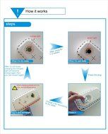 HOMY Renewable Wireless Portable Dehumidifier, Mini Dehumidifiers for Home Max 500 cubic ft. No Batteries or Cords... N4