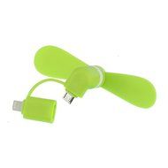 DShop Portable Micro USB and 8 Pin Lightning Mini Phone Fan Dock Handy Cooler Cooling Flexible Personal Mini Fan... N3