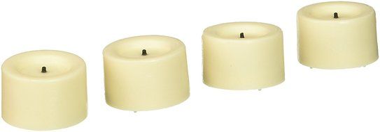 Northern International CG10290CR4 4 Pack, .75&quot;, Cream, Mini Flameless Votive, Lasts For 120 Hours on Cr2032 Batteries...