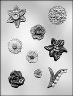 CK Products Mixed Flowers Chocolate Mold
