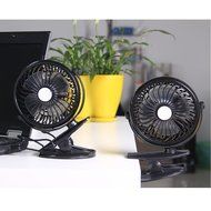 [New Generation] Findway Mini USB Fan 4-inch Vanes 3 Speeds Portable 18650 lithium-ion Rechargeable Battery or... N3
