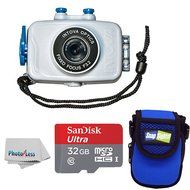 Intova Duo Waterproof HD POV Sports Video Action Camera With Compact Case + 32GB microSDHC UHS-I Card with Adapter...