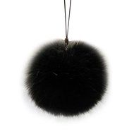 AutumnFall&reg; Rabbit Fur Ball Key Chains Mobile Phone Plug Backpack Bags Decorations (Pink) N15