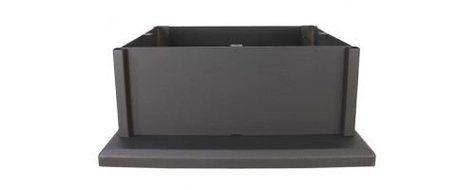 Pedestal for SW740 Black Door Wood Stove - Black