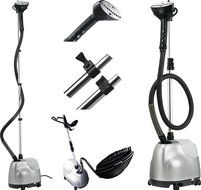Babz Clothes/Fabric Steamer - Portable with Attachments - Anti Wrinkles &amp; Odours