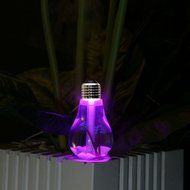 QianHai 400ml Essential Oil Diffuser for Aromatherapy, Bulb Shape Ultrasonic Cool Mist Humidifier with Multi-Color... N11