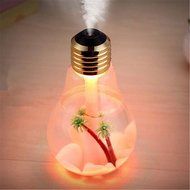QianHai 400ml Essential Oil Diffuser for Aromatherapy, Bulb Shape Ultrasonic Cool Mist Humidifier with Multi-Color... N12