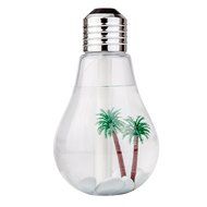 Veesee Creative Bulb Humidifier Small Atomizer Aromatherapy Colorful USB Mini Desktop LED Night Lights Essential... N4