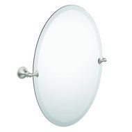 Moen DN2692BN Glenshire Oval Tilting Mirror, Brushed Nickel by Moen