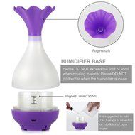 CNUALV Aromatherapy Essential Oil Diffuser Aroma Humidifier Air Purifier Cool Misting Spraying Bottle Humidifier... N23